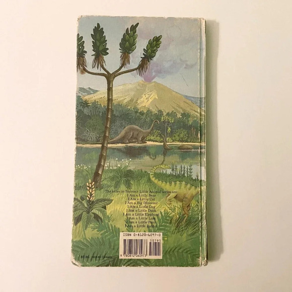 Vintage 1989 I Am  a Big Dinosaur Book Francois Crozat - Picture 2 of 16